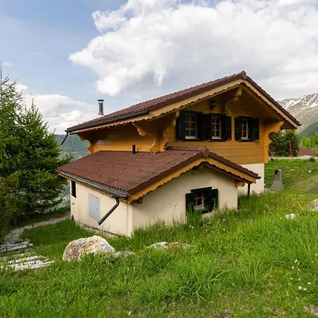 Relaxing Sauna Chalet For 6 Persons Ski In Ski Out La Tzoumaz