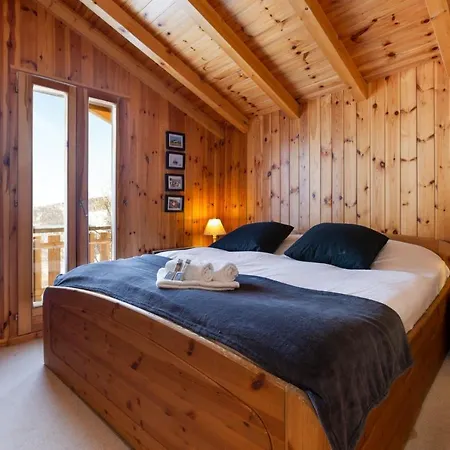 Horská chata Relaxing Sauna Chalet For 6 Persons Ski In Ski Out La Tzoumaz
