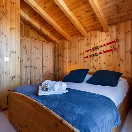 Horská chata Relaxing Sauna Chalet For 6 Persons Ski In Ski Out La Tzoumaz