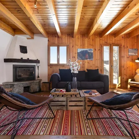 Chalet Relaxing Sauna Chalet For 6 Persons Ski In Ski Out *